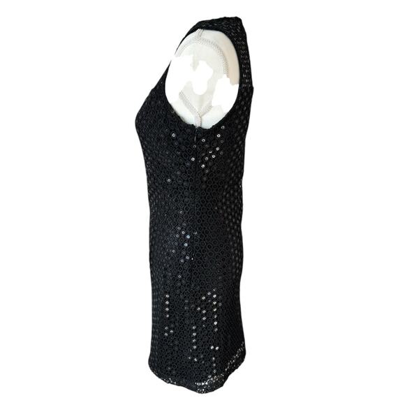 MM COUTURE by Miss Me Crochet Sequin Dress Size M Crochet Lace Maximalism - Picture 5 of 10